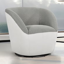 Baris Upholstered Swivel Chair